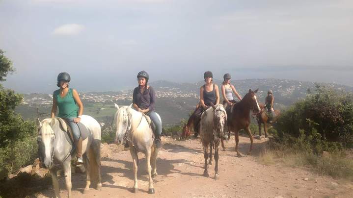 Horseback riding in Sainte-Maxime